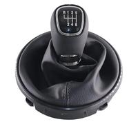 TRASH BIN Auto Pomello Cambio Per Skoda Per Fabia 2 II MK2 Per Combi Scout 2007-2014 Pomello Cambio Manuale Leva Testa Dell'impugnatura Cuffia Copri(6 Speed Set)