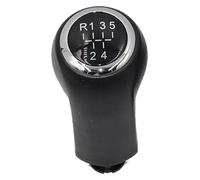 TRASH BIN Auto Pomello Cambio Per Vauxhall Per Opel Per Meriva A 2003-2010 Stile Auto Pomello Cambio A 5 Marce Cuffia Pelle(R12345 Knob)