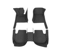 TRASH BIN carmats tappetini Auto per Chevrolet per Captiva 7seat C100 C140 2006-2010 Tappetini Auto in Pelle PU Personalizzati 3D Accessori Interni(Black White)