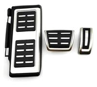 TRASH BIN Copri Pedali Auto per A&UDI A3 MK3 8Y 2020-2025 Antiscivolo Auto-Styling Pedale Auto Resto Freno Parte Styling Acessori AT MT Auto A Pedale(3PCS1)