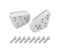 TRASH BIN Manubrio Riser Morsetto per BMWR1200RT per R1150RT per R1100RT per R1100R per R1150R Accessori Moto Parti Argento Manubrio Riser