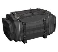 TRASH BIN Moto Borsa Borsa Posteriore Espandibile Portacasco Sella Universale Borsa Da Sella Coda Multifunzione Borse