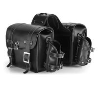 TRASH BIN Moto Morbide Borse Da Sella 16L Grande Capacità Bagagli Sella Ricambi Coda Multifunzione Borse(Black)