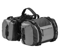 TRASH BIN Per B&MW Per R1250GS Per R1200GS Per F850GS Per F750GS Per LC Per ADV Borse Laterali Impermeabili Per Moto Coda Multifunzione Borse(2pcs 25L Gray)