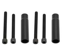TRASH BIN Per K&awasaki Per NINJA 650 1000 H2SX Supporto Per Telefono Per Moto Adattatore Per Estensione Manubrio Leva Di Navigazione Navigazione Moto Supporto(Black 2sets)