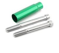 TRASH BIN Per K&awasaki Per NINJA 650 1000 Per H2SX Per NINJA650 Per NINJA1000 Supporto Manubrio Per Moto Estensione Navigazione GPS Navigazione Moto Supporto(1 set Green)