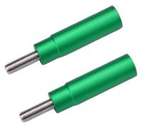 TRASH BIN Per K&awasaki Per NINJA 650 1000 Per H2SX Z1000SX 1400GTR Supporto Per Navigatore GPS Per Moto Estensione Per Telefono Al Manubrio Navigazione Moto Supporto(Green 1 pair)