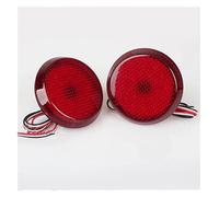 TRASH BIN Per Nissan Per Qashqai Per Dualis 2007-2013 Paraurti Posteriore Auto Riflettore Fendinebbia Super Luminoso Luce Di Stop gruppo fanale posteriore(Red shell)