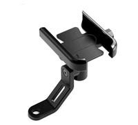 TRASH BIN Per Telefono Cellulare Per Moto Bicicletta GPS Supporto Per Cellulare Specchietto Retrovisore Per Manubrio Compatibile Navigazione Moto Supporto(Black Mirror Mount)
