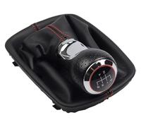 TRASH BIN pomello Cambio dell'auto del per A4 B6 8E 2000-2004 per C5 per A6 4B 1997-2005 Manuale MT Shifter Auto Avvio Pelle Pomello Cambio Testa Leva della Copertura Accessori Bastone(R-5 Speed)