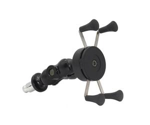 TRASH BIN Supporto antivibrazione Staffa Navigazione GPS Con Caricatore USB Supporto Cellulare Per Suzuki A Forcella Telefono Moto Per GSX-R 600(Without USB Charger black)