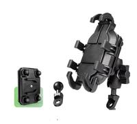 TRASH BIN Supporto antivibrazione Supporto Telefono Moto Per CRF 300L 300 L Per CRF300 Per CRF300L Ammortizzatore A Rotazione Libera Antiscivolo(Mirror black)