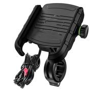 TRASH BIN Supporto Per Telefono Da Moto, Per Manubrio Girevole A 360° Per Telefono Cellulare, Scooter Navigazione Moto Supporto(USB Charger)