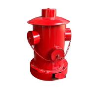 Trash Can - Fire Hydrant Design Dustbin, Large Capacity Bin with Pedal and Lid, Durable Waste Container with Modern Style, Home and Office Supplies, Outdoor Indoor Trash Bin for Car Bedroom Kitchen