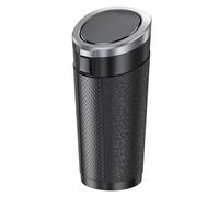 Trash Can, Garbage Bin, Compact Car Trash Can, Leakproof Garbage Container, Car, Multipurpose Car Trash Bin, Waterproof Trash Can, Car Garbage Holder, Small Vehicle Trash Organizer for Automobiles
