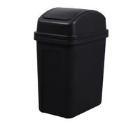 Trash Can Kitchen, Household Trash Can, Living Room Trash Bin, Kitchen Trash Can, Shake Cover Trash Can, Push Cover Trash Bin, Compact Trash Can, Space-Saving Trash Can, Kitchen Waste Bin, Durable