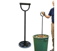 Trash Compressor, Manual Metal Multi Functional Waste compctor Tool, Home Trash Can Compression Gadget For Outdoor Garden Yard Apartment Dorm Office Bathroom Bedroom Space Saving Waste Management Use