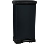 Trash ha pedale 50L Nero