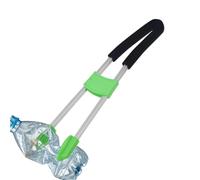 Trash Picker - Aluminum Alloy Garbage Picker Reacher | Lightweight Long Handle Ergonomic Metal For Seniors Outdoor Garden Walkway Backyard Drain Gutter Bottle Can Paper Scrap