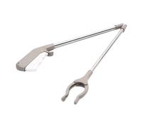 Trash Picker - Foldable Garbage Nabber for Easy Reachs | Anti-Slip Rotatable Grabber Tool, Lightweight Litter Picker for Closet, Bathroom, Laundry, Kitchen, and Household Cleaning Task, 84cm Stainless
