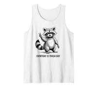 Trash Raccoon Panda Ogni Giorno è Trash Day Funny Raccoon Canotta
