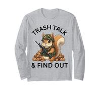 Trash Talk e scoprilo Indossando Abbigliamento Militare Maglia a Manica