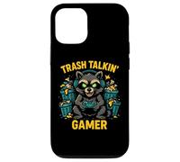 Trash Talkin Gamer Raccoon Cuffie Gaming Controller Custodia per iPhone 12/12 Pro