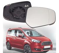 TRASKA Vetro Specchietto Retrovisore Auto,per Ford Tourneo/Transit Courier 2014-2023,Sinistro Destro Sinistro Destro Lato Esterno Specchio Auto Sostituzione Accessories,B-Right