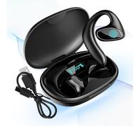 Traslation Earbuds, Multilingual Translating Device with App, Portable Two-Way Real-Time Audio Translator, Ideal for Business Meetings Communication, International Use, Black