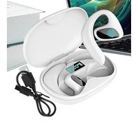 Traslation Earbuds, Multilingual Translating Device with App, Portable Two-Way Real-Time Audio Translator, Ideal for Business Meetings Communication, International Use, Black