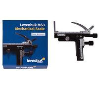 Traslatore Meccanico Levenhuk MS3 per Microscopi | Movimento Preciso Assi X-Y, Scale Coordinate e Nonius, Ideale per Osservazioni e Misure, Compatibile con Microscopi Levenhuk