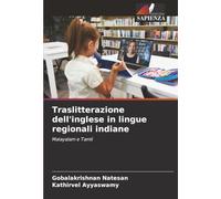 Traslitterazione dell'inglese in lingue regionali indiane: Malayalam e Tamil