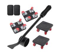 Traslocatore di mobili su ruote ， Furniture Mover Tool Set 360 Degree Roller Wheels 400kg Capacity Pack of 5 ABS and Metal