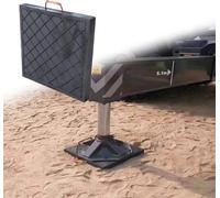 Traslocatore di mobili su ruote ， Outrigger Jack Stabilizer Landing Pads for Crane Trailer RV Multiple Sizes(16x16x2.4"/40x40x6cm)
