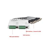 Trasmettitore A Coppia Intrecciata A 8 Canali con Cavo Integrato, Cavo Ethernet BNC A RJ45 HD per Video Sorveglianza