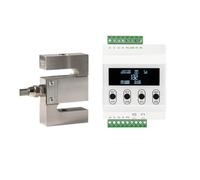 Trasmettitore amplificatore industriale 5V-12V for cella di carico a forma di S da 5 kg ~ 5 T con display LCD for la tensione di pressione del peso di prova per misurare forza(500kg)