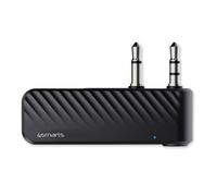 Trasmettitore Audio Bluetooth 5.1, con Doppio Jack 3,5 mm, 4smarts - Nero