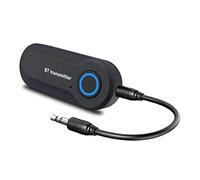 Trasmettitore audio Bluetooth alimentato tramite USB, stereo Bluetooth, adattatore TV trasmettitore audio da 3,5 mm, per MP3, MP4, TV, PC, sistema stereo domestico, alimentatore USB