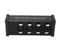 Trasmettitore audio combo XLR 6.5 a 4 canali di Mtlavishness con protezione anti-interferenza e isolamento a terra per varie esigenze di trasmissione sonora interna e