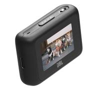 Trasmettitore audio JBL Smart Tx con display touch screen. Compatibile con la maggior parte delle sorgenti audio, consente di condividere l'audio tramite Bluetooth o Auracast.