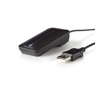 Trasmettitore audio wireless Bluetooth Fino a 2 cuffie Nero