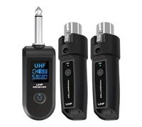 Trasmettitore audio wireless e ricevitore splitter altoparlante | Adattatore per subwoofer wireless da 1,2 m, per TV, musica, streaming, radio, altoparlante, mixer audio