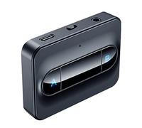 Trasmettitore Bluetooth 5.0 Adattatore a bassa latenza 3.5mm AUX Dual Link Cuffie
