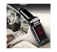 TRASMETTITORE BLUETOOTH VIVAVOCE CON DISPLAY FM LETTORE MP3 USB MODULATORE AUTO