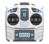 Trasmettitore controller MC6C Mini V2 2.4G 6CH con sistema radio ricevitore per aeroplano RC, drone, elicottero multirotore, barca