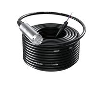 Trasmettitore di livello del liquido 4-20mA 0-10V Sonda 5M Trasduttore di livello dell'acqua 0-10V Sommergibile for serbatoio Uscita stabile(0-5V,1m Range 1m Cable)
