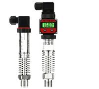 Trasmettitore di pressione ad alta temperatura 100C/200C/350C da -0,1-60Mpa a 4-20mA 0-10V 0-5V RS485 Sensore trasduttore di pressione LCD(LCD 0-5V G1-4,0-0.1Mpa)