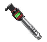 Trasmettitore di pressione con display 0-200℃ 0-600bar 0-1000bar a 4-20mA 0-10V RS485 Trasduttore di pressione 'acqua ad alta temperatura G1/4(4-20mA 0-350C,0-2bar)