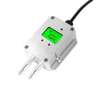 Trasmettitore di pressione differenziale 4-20mA con display LCD, sensore di pressione del vento per HVAC industriale e monitoraggio dei processi, gamma 0-10 kPa, precisione 0,5%, temperatura di