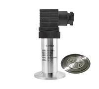 Trasmettitore di pressione digitale sanitario Sensore di pressione a film piatto con morsetto da 50,5 mm for sensore di pressione display succhi di latte for bevande alimentari(0-5V LED,0-1Mpa)